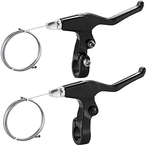 Chooee Palanca de Freno Bicicleta, 1 par Maneta Freno Bicicleta, para MTB,Negro
