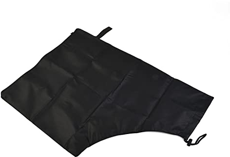 ZYNCUE Lot de 2 sacs d'aspirateur universels pour souffleur de feuilles, sac de rechange avec fermeture éclair pour déchiqueteuse de jardin, pelouse, cour
