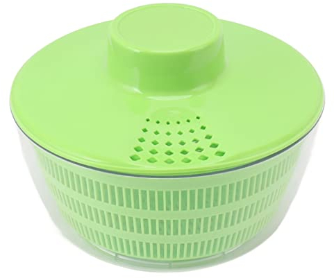 UPQRSG Essoreuse À Salade Électrique, Essoreuse Automatique Multifonctionnelle À Double Couche, Ustensiles de Cuisine Ménagers pour Le Lavage Des Légumes, Salade de Fruits, Essoreuse À Laitue et Lavag