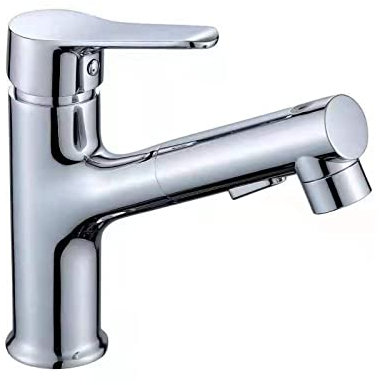 Badezimmer-Waschtischarmaturen, herausziehbare Brause, Einhebel-Ausziehmischer für Badezimmerwaschbecken, herausziehbare 3 Sprühmodi, Waschbecken mit heißem und kaltem Wasser, Waschtischarmaturen,