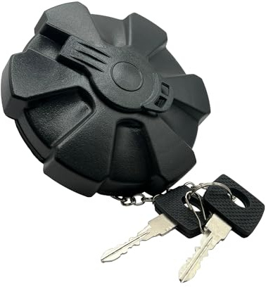 Aligoparts Bouchon de réservoir de carburant diesel verrouillable 80 mm pour Mercedes-Benz, DAF, Volvo, MAN, Renault Trucks – Bouchon de carburant de rechange sécurisé avec 2 clés