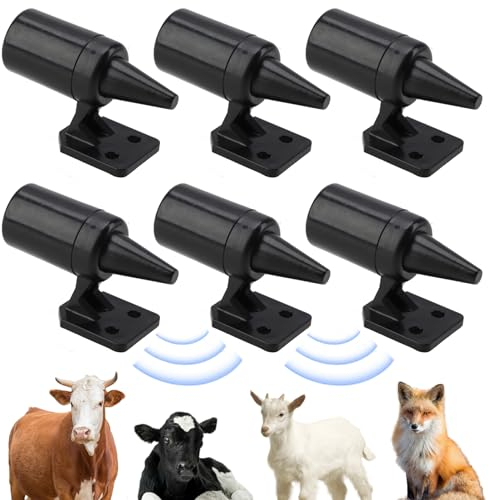 Lotbun Paquete de 6 Silbato para Ciervos, Ahuyentador de Jabalies para Coche y Moto, Ultrasonidos Efectivos contra Animales en Carretera