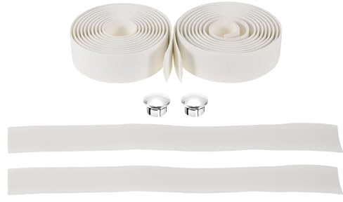 TUCKBOLD Bike Handlebar Tape Non-Slip | Bicycle Handlebar Grip Tape White 1 Pair