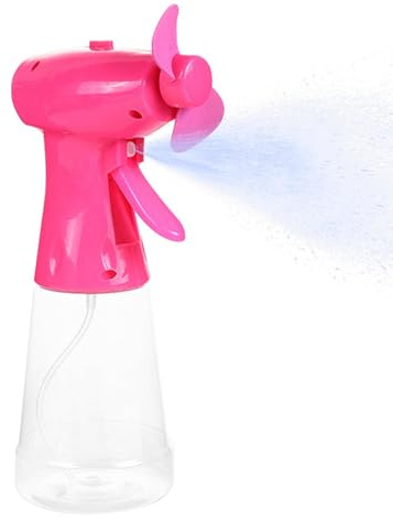 Genérico Ventilador Con Pulverizador De Agua, Ventilador Portátil De Mano Con Pulverizador De Agua Con Botella, Pulverizadors Con Botella Ventiladors Con Pulverizador