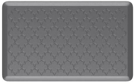 Bllhl Fall Mattress for Elderly Bedside,Waterproof Mat Beveled Floor Mat,Anti Fatigue, Standing Non Slip Reduce Risk for Senior,Hospital Handicap Patients Grey 45 * 75 * 1.2cm/17.72 * 29.53 * 0.47in