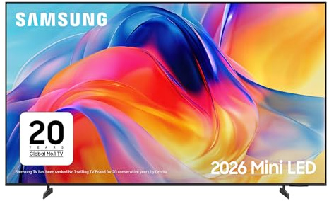 Samsung Smart TV 65-Inch Mini LED M70H 4K, UHD TV, Mini LED HDR, Motion Xcelerator 144Hz, Dynamic Sound Pack, AI Companion for questions [2026]