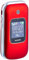 ALIGATOR V650 Téléphone Portable pour Seniors avec Bouton SOS et localisateur Rouge