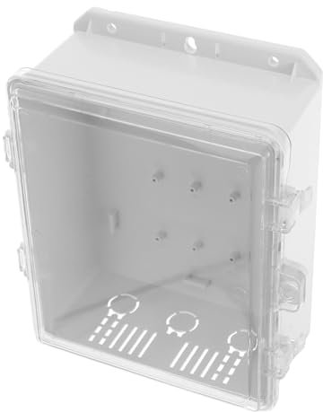 STOBOK Outdoor Electrical Box Weatherproof Cable Junction Box Plastic Enclosure for Outdoor Use