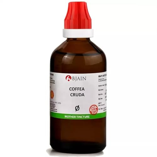 B-Jain Homeopathic Coffea Cruda Mother Tincture 1X (Q) (100ml) - by US Homeo Store