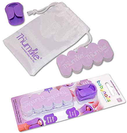 Baby Nails™ - The Wearable Baby Nail File I New Baby Standard Pack - Baby Nail Care Set for Newborn’s (0 Months+)