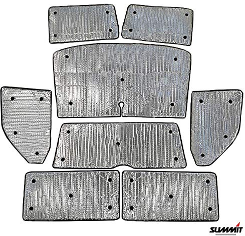 Summit Thermo-Rollos für VW T5/T6 Calif SWB (Rückansicht-Ausschnitt) (ab 2005)