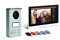 SCS Sentinel Videocitofono domestico, videocitofono cablato, videocitofono da porta, videocitofono touch screen con badge Visodoor, bianco, R7+ RFID, PVF0042