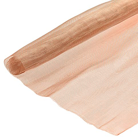 sourcing map Bildschirm Maschen 20x12inch 40 Maschendraht Filtrationstuch für Zuhause Kupfer