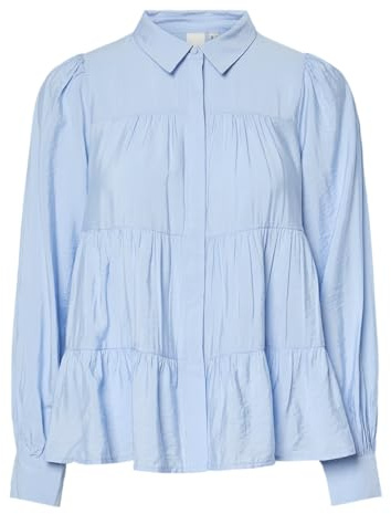 YAS Camicetta da donna Pala Ls S. Noos, Blu Kentucky, XL