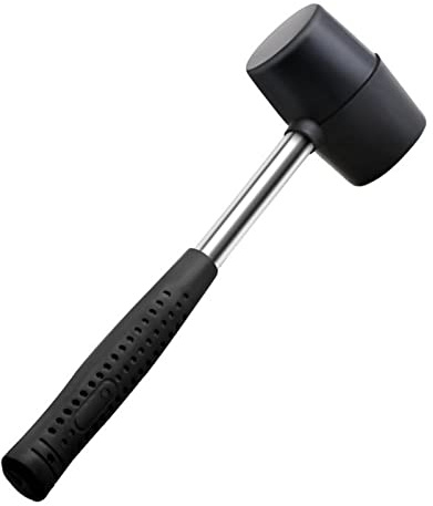Yajimsa Gummihammer,Softhammer für Fahrrad-Headset-Cup | Gummihammer, doppelseitiger Hammer zum Entfernen von Fahrrad-Steuersatzschalen, Fahrrad-Steuersatz-Installationswerkzeug