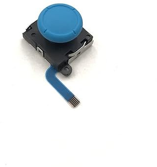 VKMKV 5 uds Original 3D Thumb Stick Rocker cómodo Controlador analógico Joystick for Nintendo Switch Lite NS Controlador Joy-con (Color : BLU)