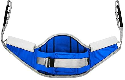 EZ Assistive Sit to Stand Lift Patientenhilfe Gepolsterte Sling und Stand Assist mit Rückenunterstützung, Patientenhilfe Sling funktioniert mit den meisten Mobilitätshilfen (Groß(Packung 1-Zählung))
