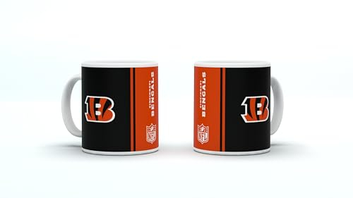 NFL Cincinnati Bengals Kaffeebecher Kaffeetasse Tasse 11oz 325ml Gridiron