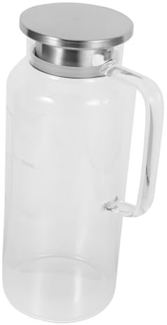 OFFSCH Jarra De Agua Fría Gran Capacidad Botella De Té Helado Para Refrigerador Para Cocina y Sala De Estar Soporte De Agua Para Beber