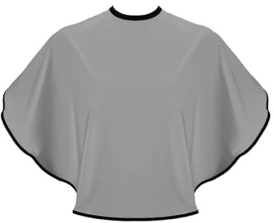 Mantella Parrucchiere, Mantellina Taglio per Parrucchieri Regolabile Mantella Protettiva Mantella per Trucco Impermeabile, Telo Parrucchiera Professionale per Acconciatura