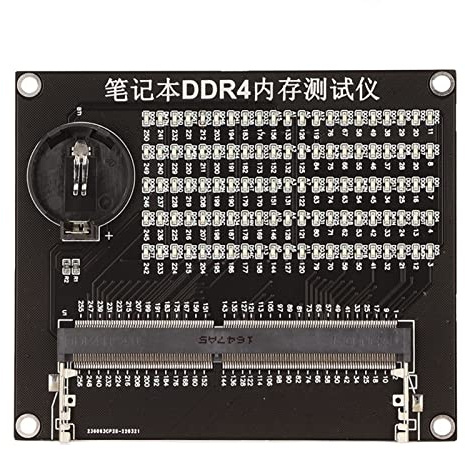 Kannlbaox DDR4 Memory Test Card, Laptop DDR4 Memory Tester with 105 LED Indicators, Fault Diagnosis Tool for DDR4 Memory Sticks, Small Portable Test Module for Hardware Failure Detection