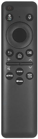 1st BN59-01480K BN59-01480G TM2360E Röstfjärrkontroll med YouTub for Samsun QE65S90FATXZU Smart TV(BN59-01480K)