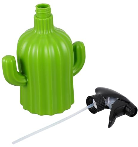 Alipis Pulvérisateur D'eau en Plastique Vert de Cactus, Léger et Facile à Transporter pour L'arrosage des Plantes en Jardinage et Horticulture