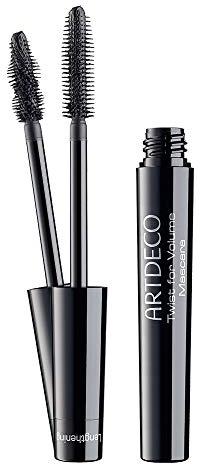 ARTDECO Twist for Volume Mascara – Wischfeste Wimperntusche mit variabler Bürste für Länge und Volumen – 1 x 8 ml