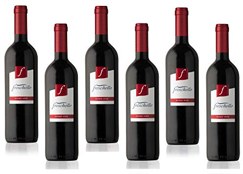 6 Bottiglie di Vino Freschello Rosso
