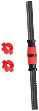KTUXZCI Adjustable Dumbbell Rod Connector And Equipment Lock Nut Designed For Serious Home Strength Training And Fitness Equipment Weight Durable Extension Barbell Handle, 40cm