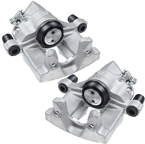 Frankberg 2x Étrier de frein Pince de frein Aluminium Arrière Gauche Droite Compatible avec Laguna III Grandtour KT0/1 Laguna III BT0/1 Laguna Coupé DT0/1 Remplacer# 44011-0006R