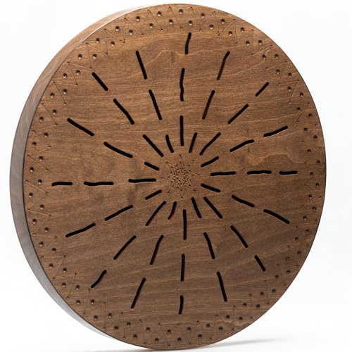 Nazar Drums Wasserfallscheibe – Ozeantrommel, Geysir, 40 cm | langes Wasserambiente für Klangbad, Meditation & Yoga | Keine Tasche