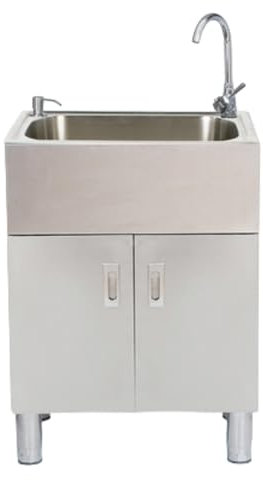 ORNDYDM Stainless Steel Sink,Kitchen Sink Unit,Outdoor Sink,Commercial Sink,Utility Sinks,Stainless Steel Sink Units,Free Standing Sink,Outdoor Garden Sink,Portable Sink,Utility Sinks