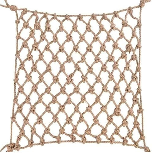 ININOSNP 1㎡ Kletternetz for Kinder, Outdoor-Kletternetz, Kletternetz for Schaukel, Seilleiternetz, Spielplatz for Hinterhoftraining(16mm/15cm)
