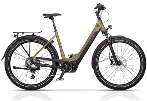 Airtracks 28 Zoll E-Bike Trekking Fahrrad LS Wave eAdventure 12.5 City Bike Shimano Steps E 7000 630 Wh 10s Shimano DEORE RD-M5130 SGS 45cm 50cm 55cm Mod 2025 (50cm (Körpergröße 175-185cm))