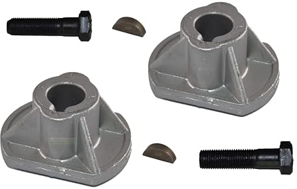 perfektGarten 2 x knivhållare skruvar + kilsats kompatibel med trädgårdsland Honda Iseki Sabo 1134-9159-01