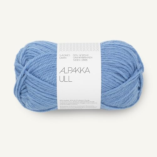 SANDNES GARN Alpakka Ull - Farbe: Provance Blue (5824) - 50 g/ca. 100 m Wolle