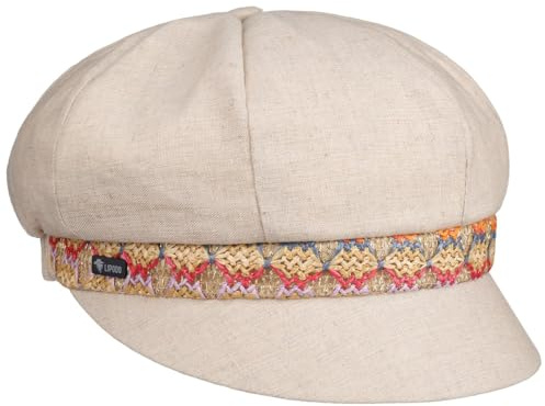 Lipodo Sanora Schirmmütze Ballonmütze Newsboy Cap Made in Italy Damen Frühling Sommer