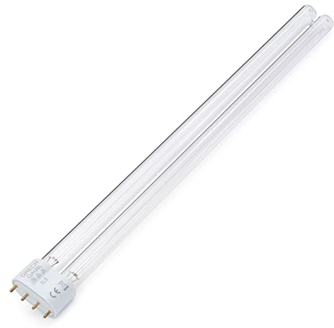 OXYFUL 36W UV 2G11-4 Pin Base Replacement Light Clarifier Lamp Filter for Aquarium Koi Pond Fish Tank Compatible to CUV-336 / CUV-636