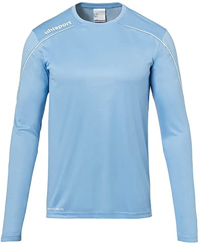 uhlsport barn stream 22 lång ärm trikå skyblau/Weiß 140