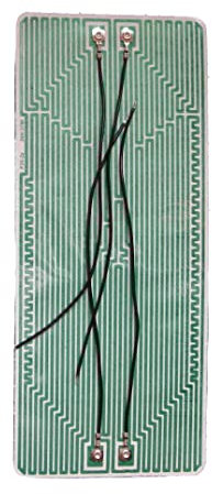 ASG Technik Spiegelheizung/Heizfolie mit Kabel, selbstklebende Beschichtung für einfache Montage, 2 x 20 Watt, 24 Volt Breite 145 mm x Höhe 345 mm, Niedervolt, 30-40 Grad, Frostschutz, LKW, PKW