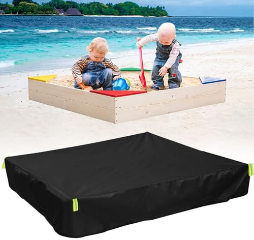 200 * 200 * 20cm Wasserdicht Sandkasten Abdeckung, Sandkastenabdeckung Plane,Spielzeug Sandkasten Abdeckung,Staubdichte Sandkasten Abdeckung, Abdeckplane Sandkastenabdeckung