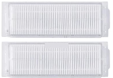 MKVAXR For Xiaomi, Mi Robot Vacuum Mop 2 Pro MJST1S Accessories Spare Parts Vacuum Cleaner Replacement Brush Filter Rags Consumables Robot Vacuum Parts(2 PCS Filter)