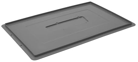 Lid for Euro Stacking Containers 600x400mm (Pack of 10) (Grey)