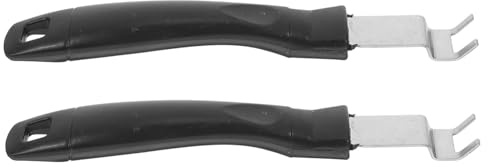 Abaodam 2pièces Barbecue Acier Inoxydable Outil pour Grillades Extérieures Lot de Pincettes pour Barbecue