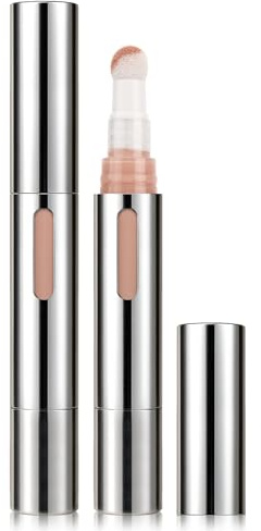 Erinde Professional Flüssig Concealer, mit Drehbarer Schwammspitze, Feuchtigkeitsspendend und Aufpolsternd Corrector, Deckt Augenringe und Korrigiert Hautton, Langanhaltendes Makeup Bis zu 8H, 5ml, 04