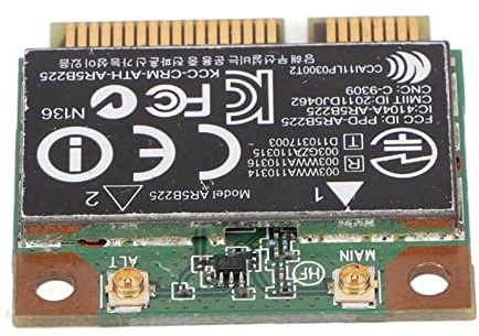 Naroote Adaptador de Tarjeta de Red Mini PCIe de Alta Velocidad de 300Mbps para CQ43 CQ58 DV4 G4, Plug and Play, Ideal para Uso Doméstico