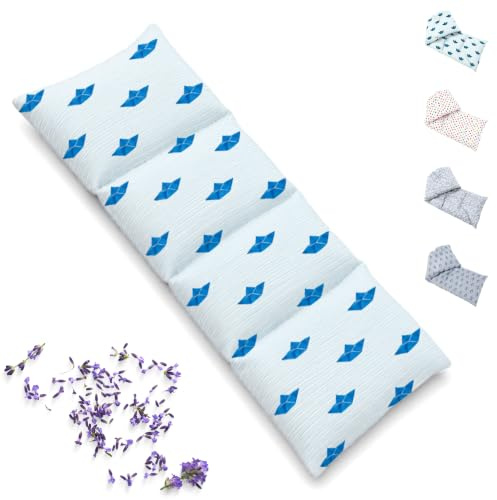 YUME Saco Semillas Microondas - Saco Termico - Aroma Lavanda (BARCOS) | bolsa semillas calor microondas, cojin termico, bolsa caliente menstruacion