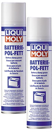 2x LIQUI MOLY 3141 Batterie-Pol-Fett-Spray 300ml