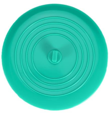 tifanso Silicone Tub Stopper Recyclable Bathtub Drain Stopper Upgraded Drain Plug Cover for Bathrooms and Laundries Kitchen Universal Use 6 inches (1*Teal)